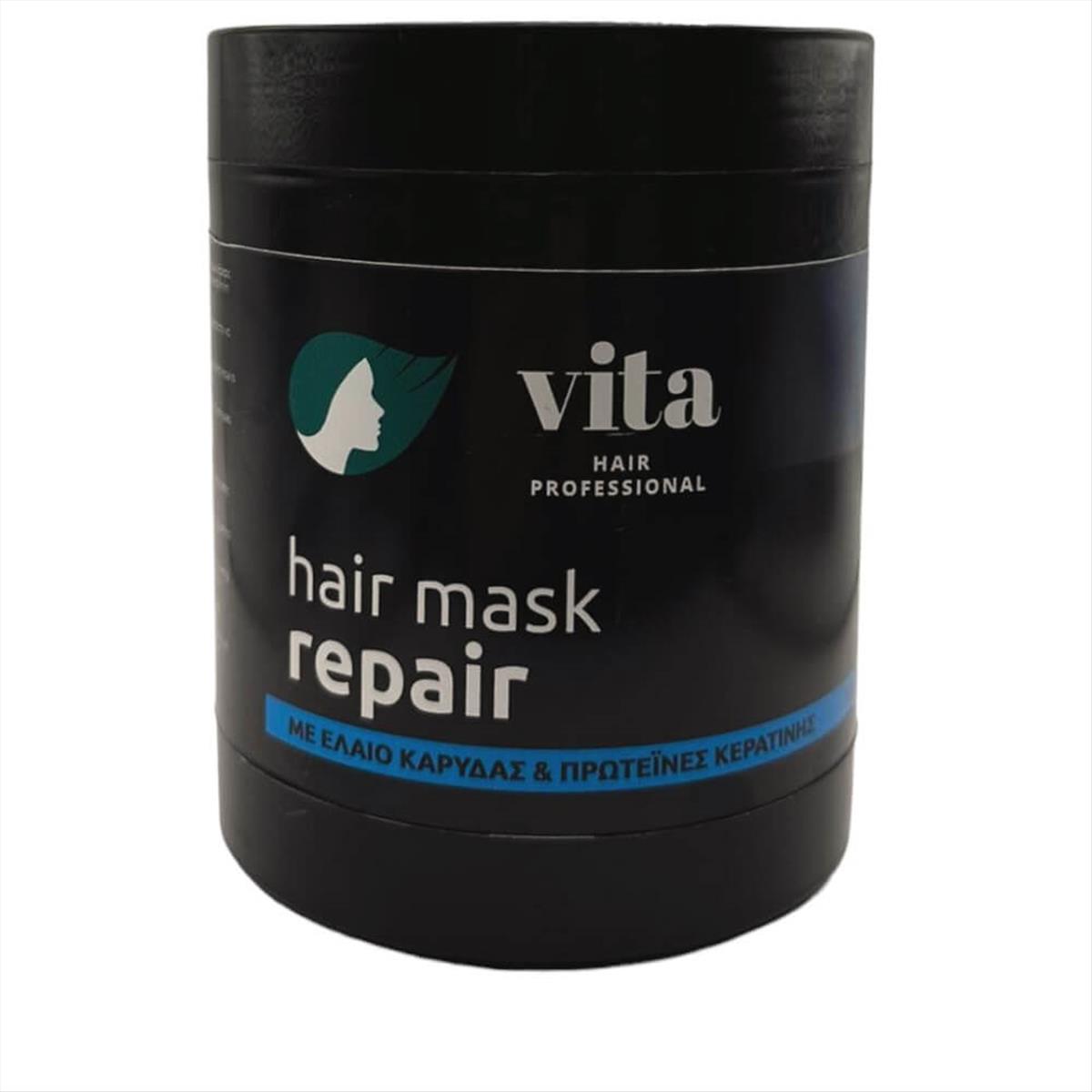 Vita Repair Hair Mask With Coconut Oil and Keratin Proteins 1000ml