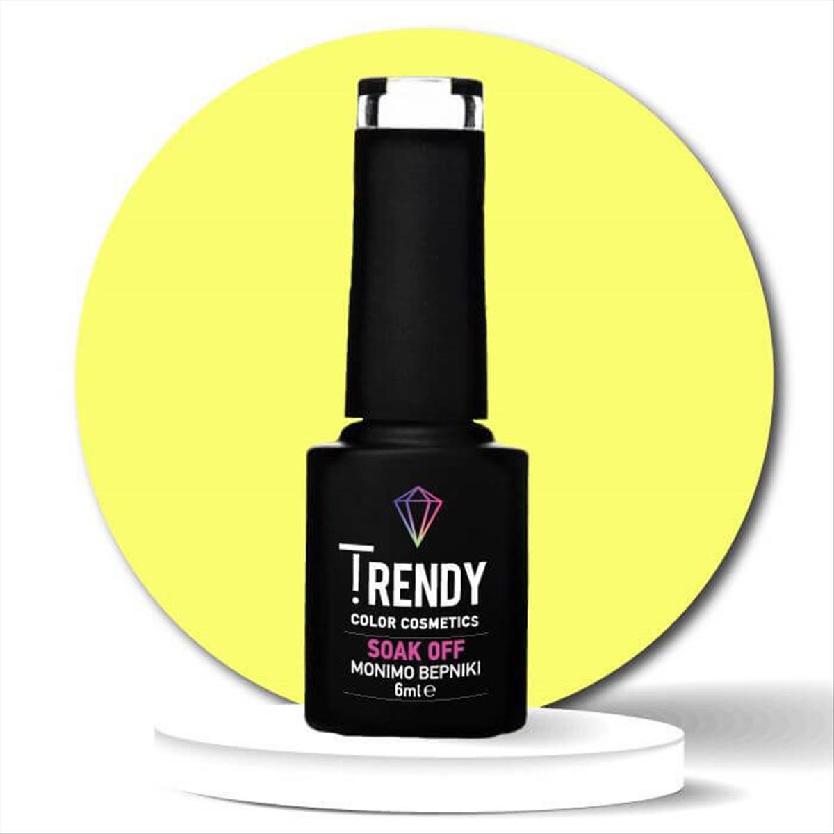 Trendy Soak Off No40 Lemon Mousse 6ml