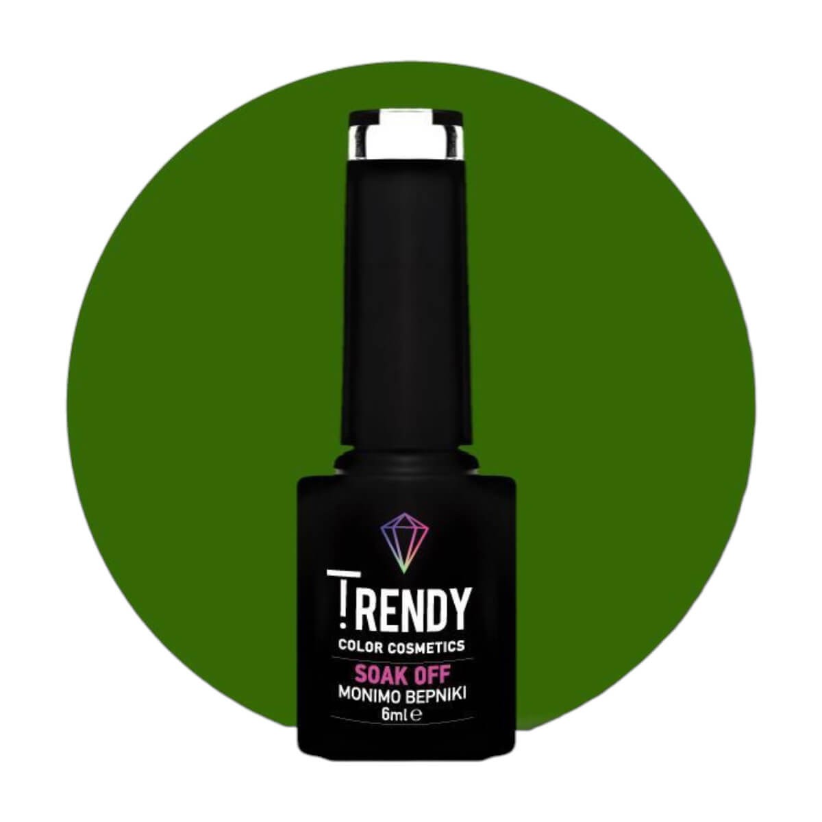 Ημιμόνιμο Βερνίκι Trendy Soak Off No64 Apple Green 6ml