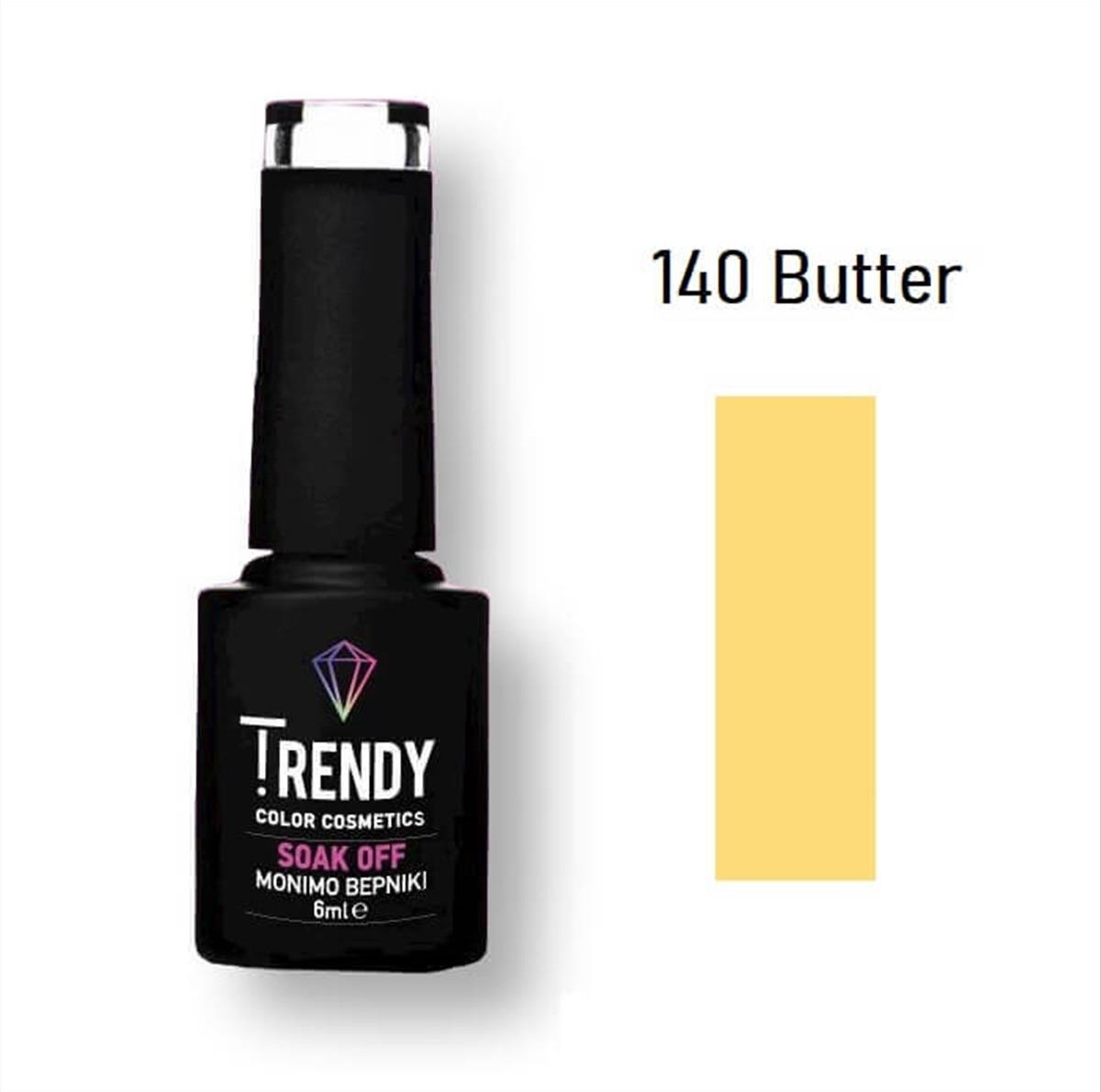 Trendy Soak Off No140 Butter 6ml