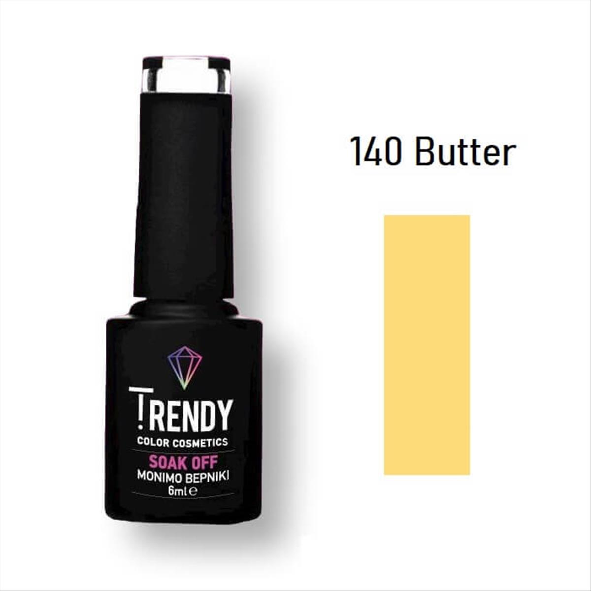 Trendy Soak Off No140 Butter 6ml