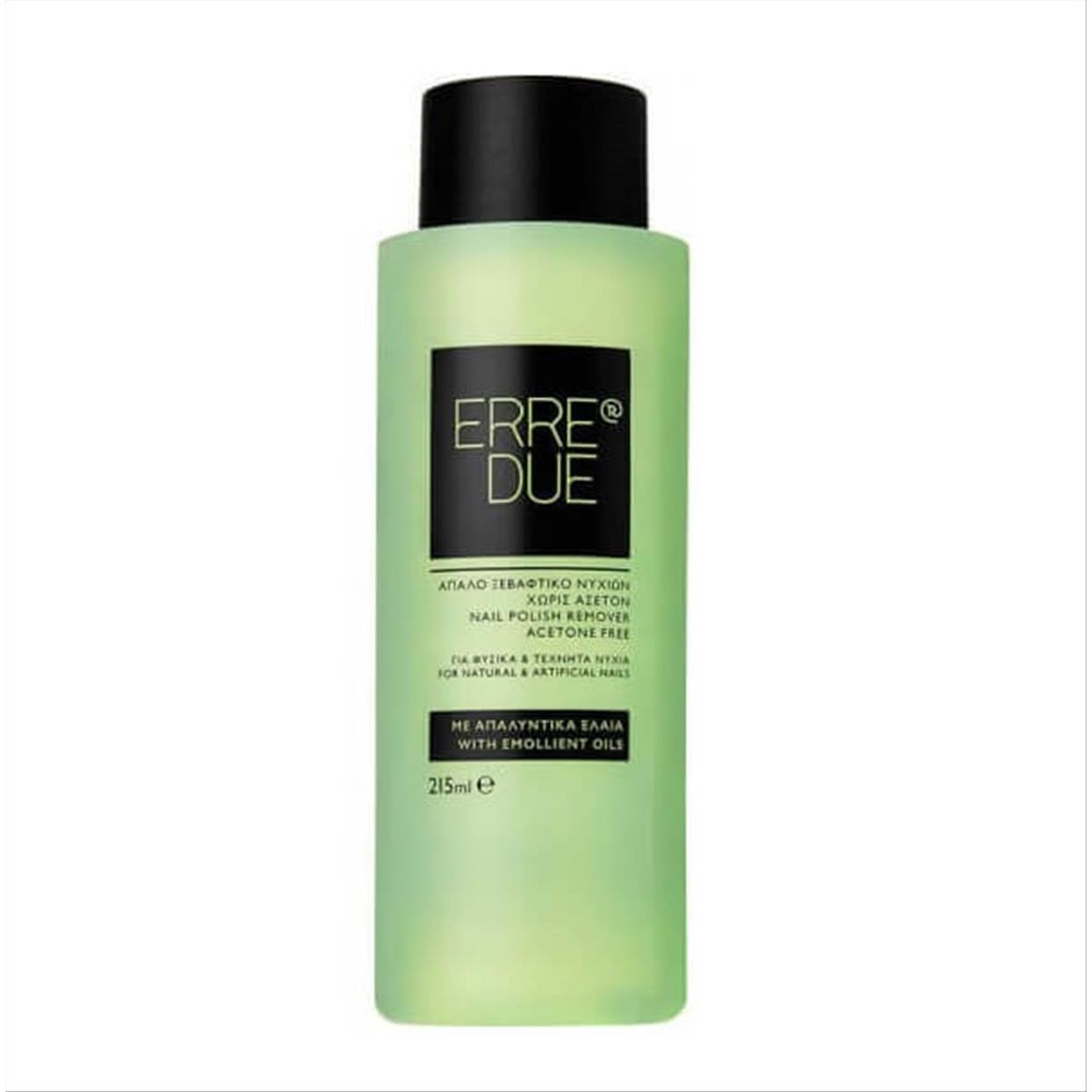 Erre Due Nail Polish Remover Acetone Free 215ml