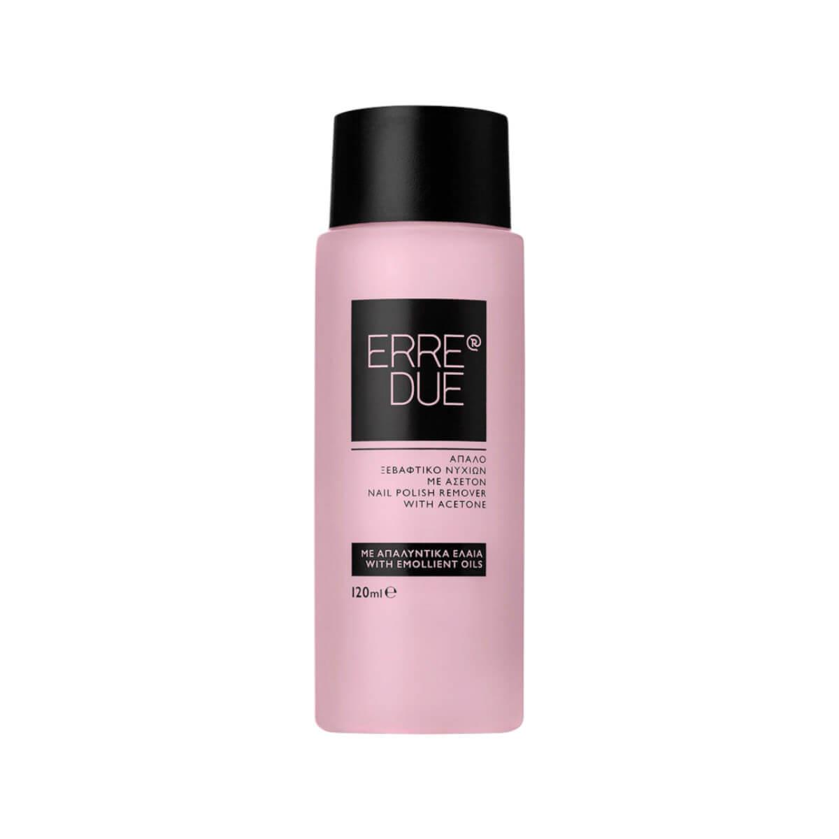Nail polish remover with acetone 120ml Erre Due