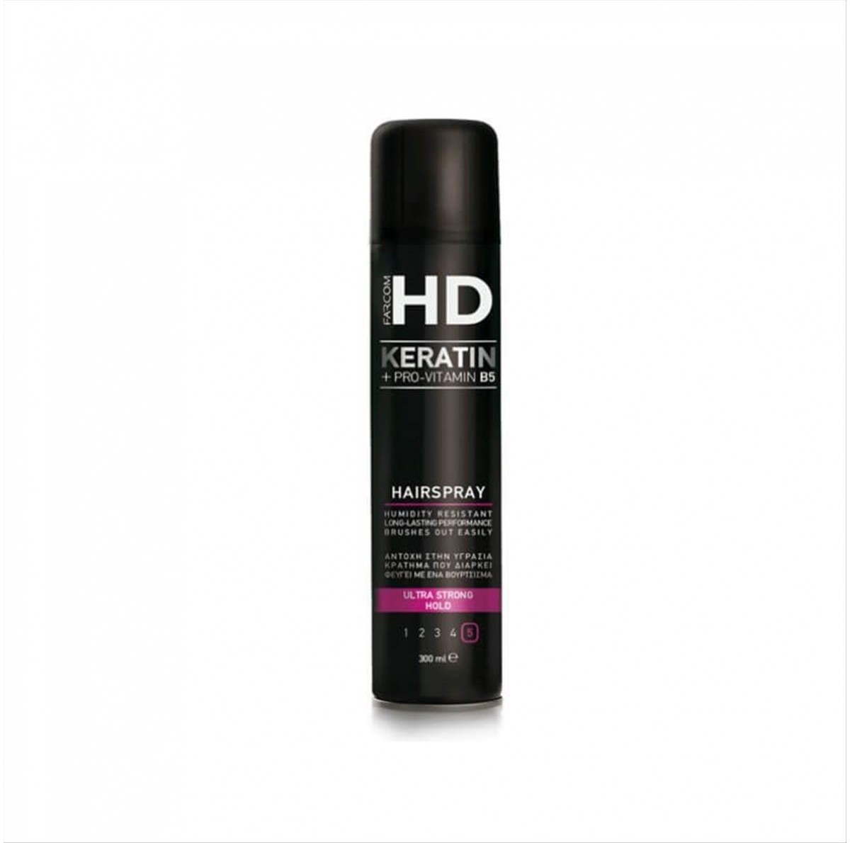 Hairspray HD Keratin Pro Ultra Strong 300ml