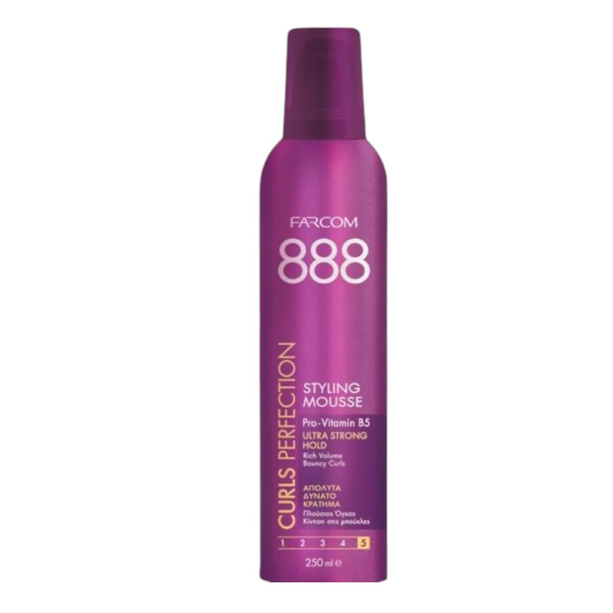 Farcom 888 Styling Mousse Extra Lasting Hold 250 ml