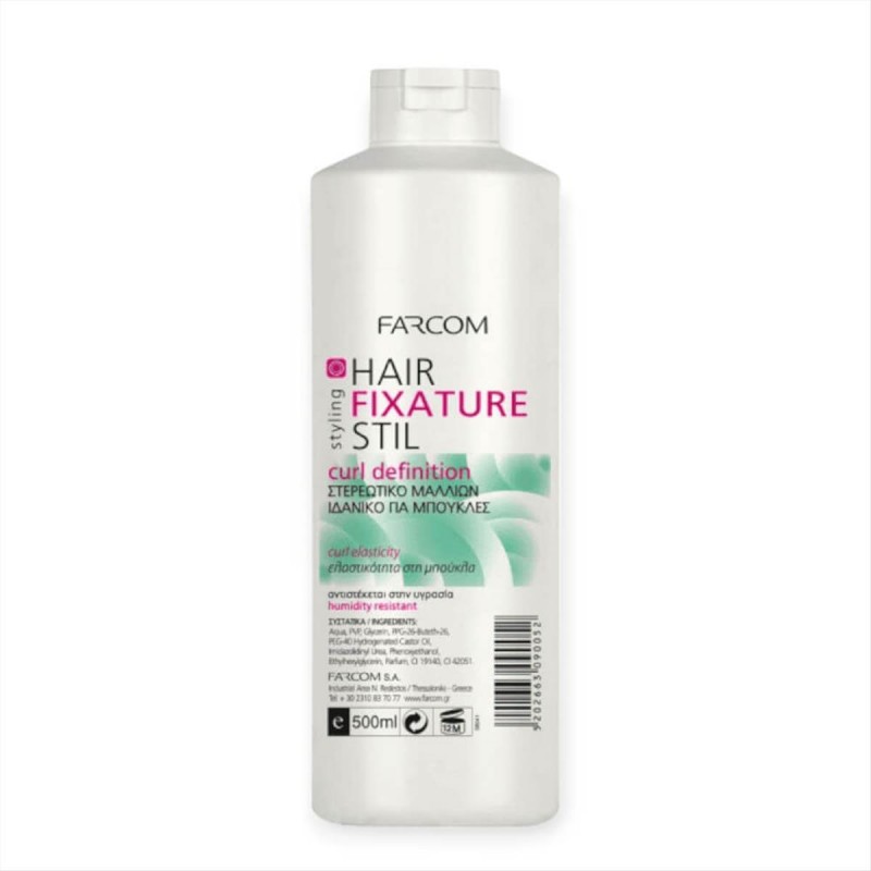 Farcom Fixature Stil (Plix) Για Μπούκλες 500 ml