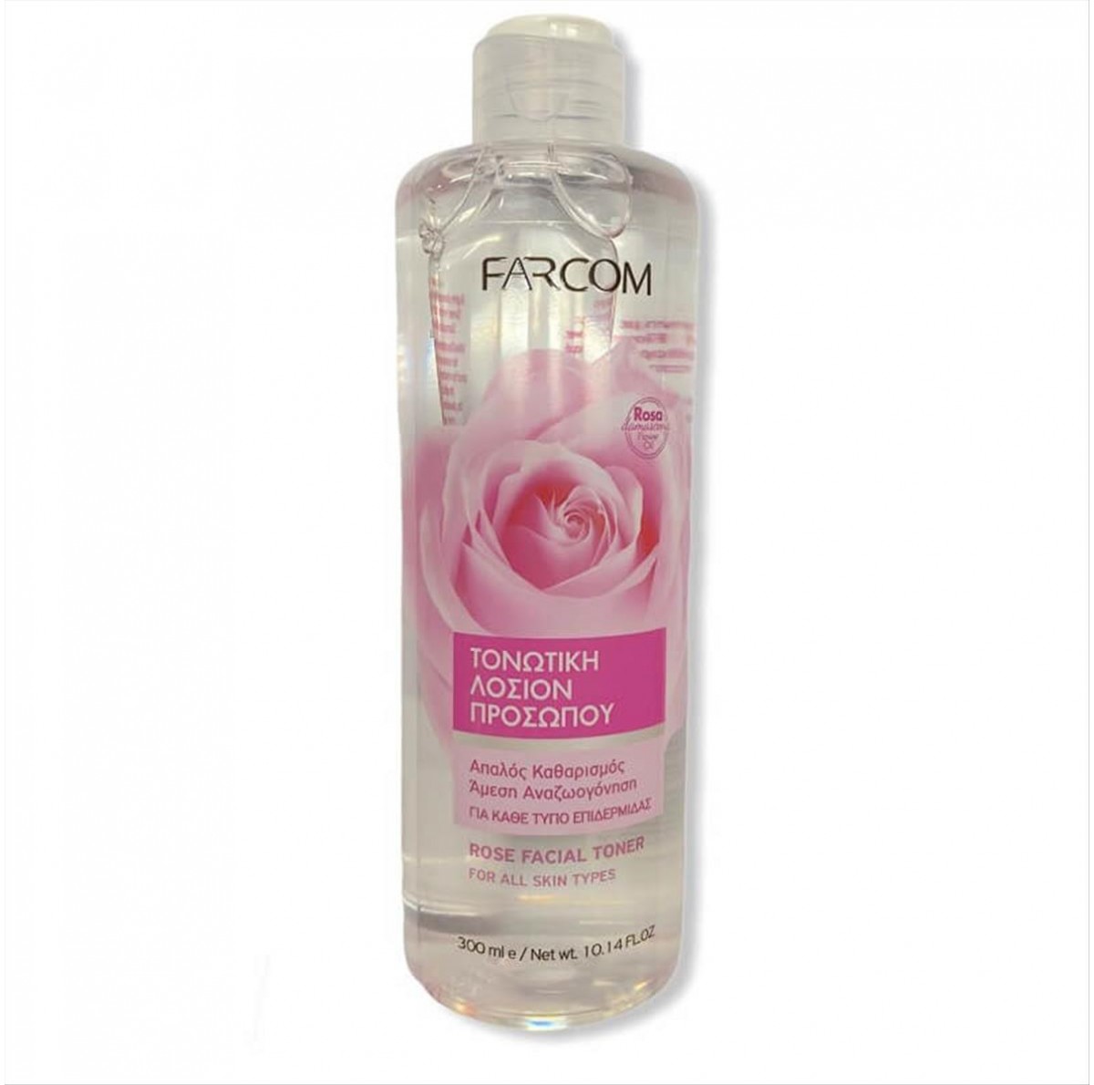 Facial toner ροδόνερο Farcom 300ml