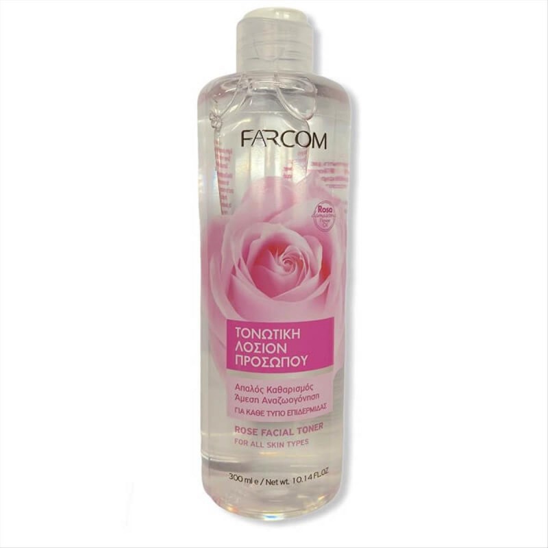 Facial toner ροδόνερο Farcom 300ml