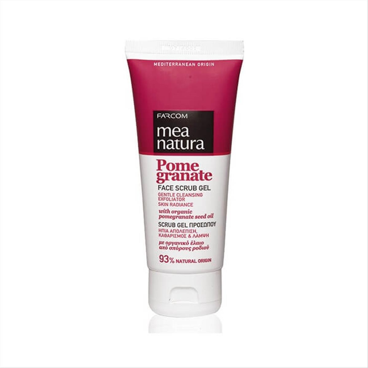 Scrub Face Mea Natura Pome Granate 100ml