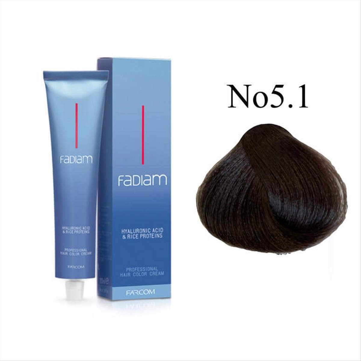 Hair Color Farcom Fadiam 5.1  100ml