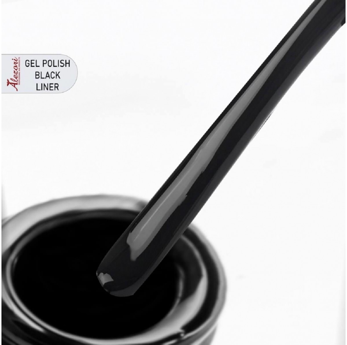 Alezori Ημιμόνιμο Βερνίκι Gel Polish Black Liner 15ml