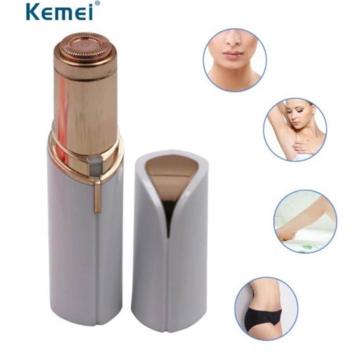 Αποτριχωτική συσκευή προσώπου - Kemei KM-1011