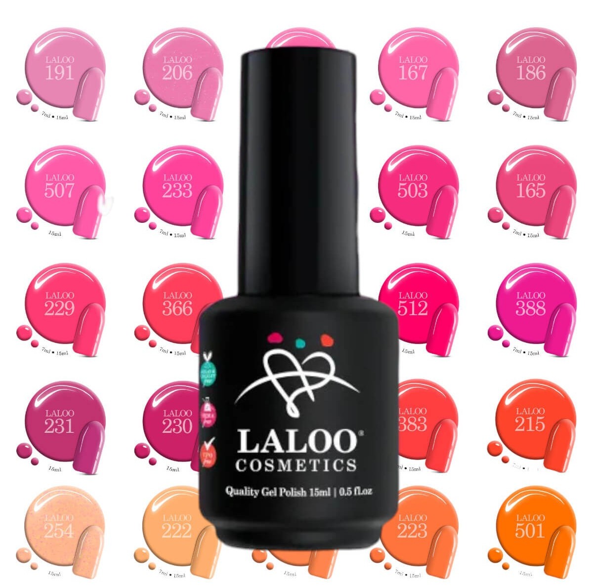 Ημιμόνιμο Βερνίκι Golden Hour Laloo 15ml