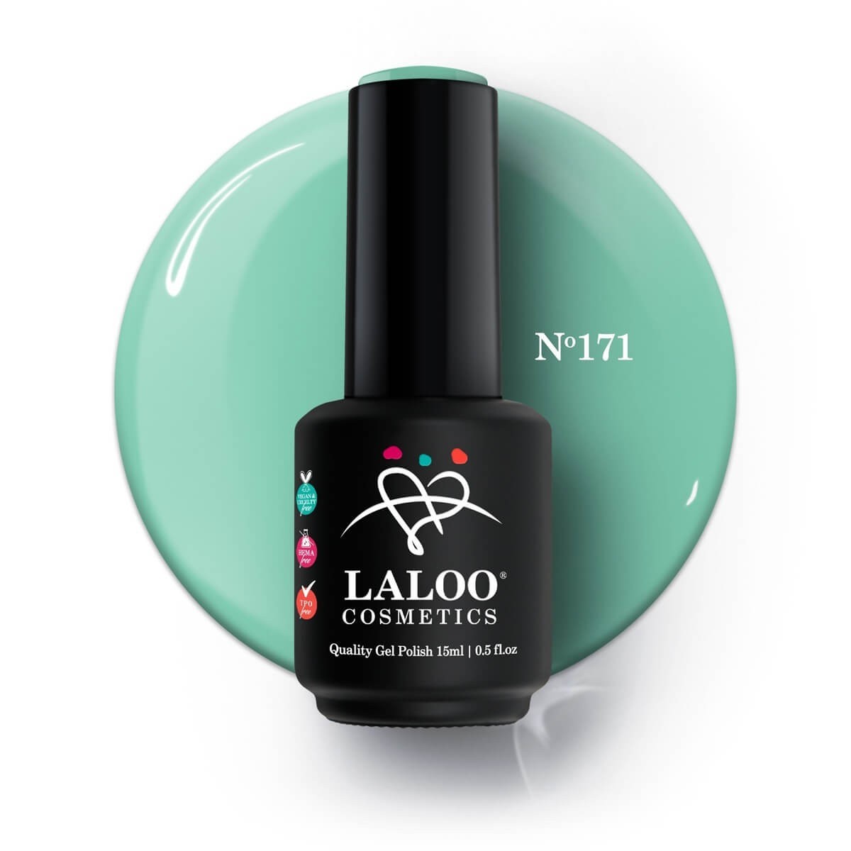Ημιμόνιμο Βερνίκι 171 Aqua Laloo 15ml