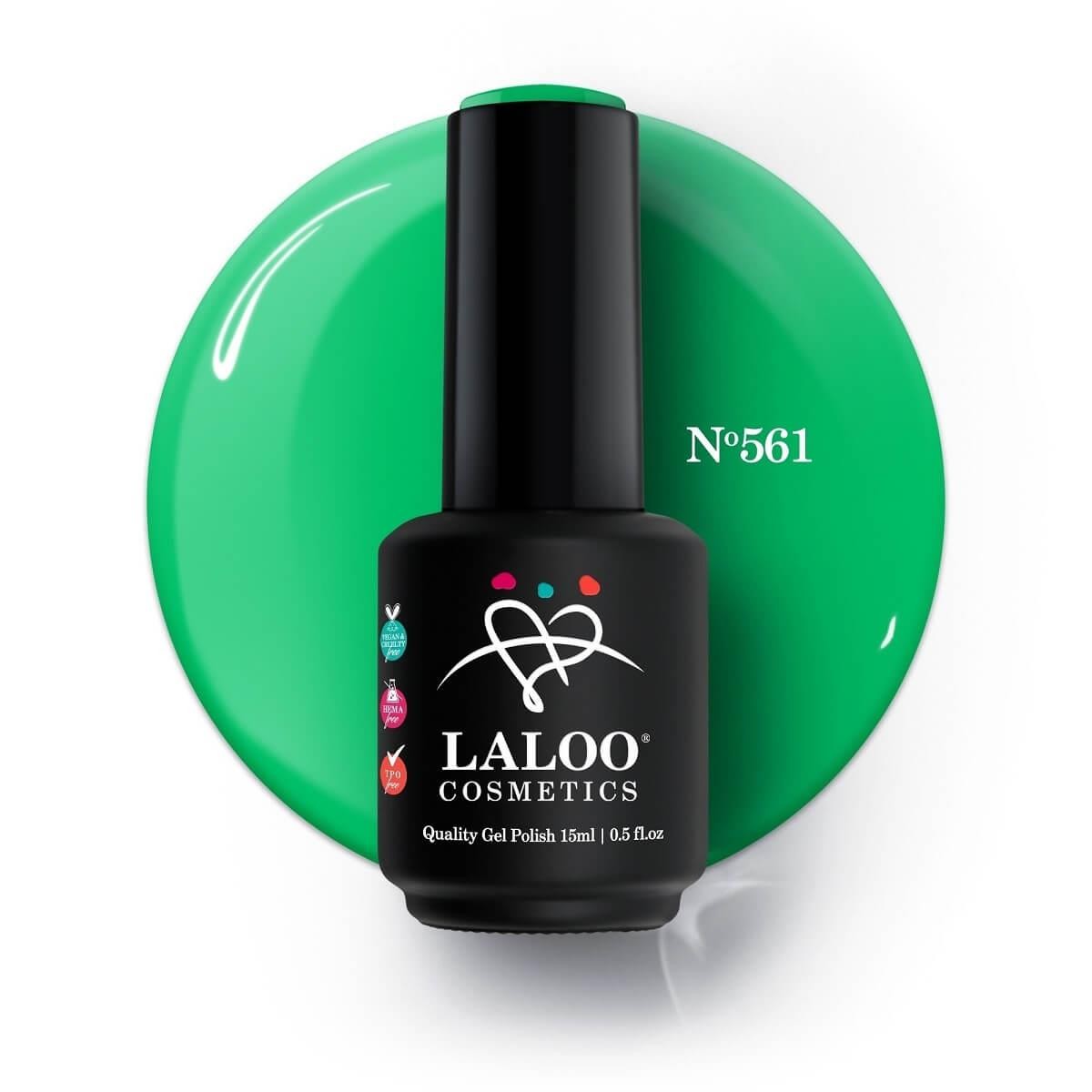 Ημιμόνιμο Βερνίκι 561 Island Green Laloo 15ml