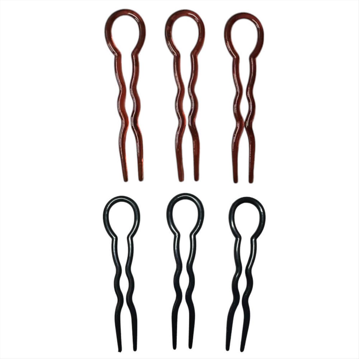 Plastic Hair Forks – Set of 3pcs