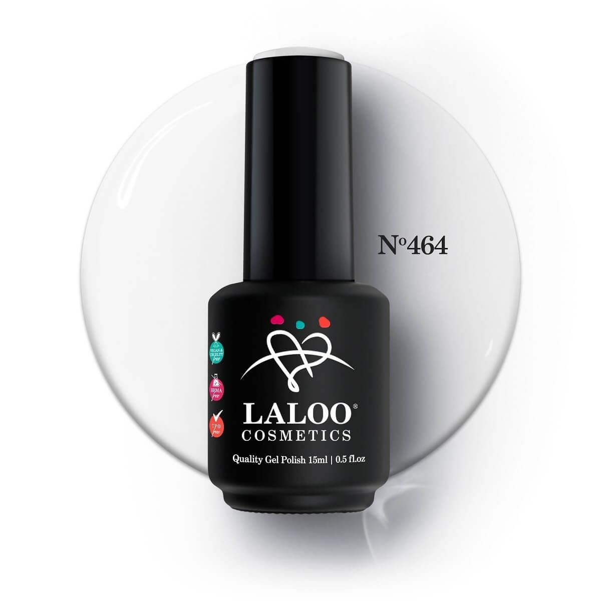 Semi-permanent Nail Polish 464 French white (translucent milky) Laloo 15ml
