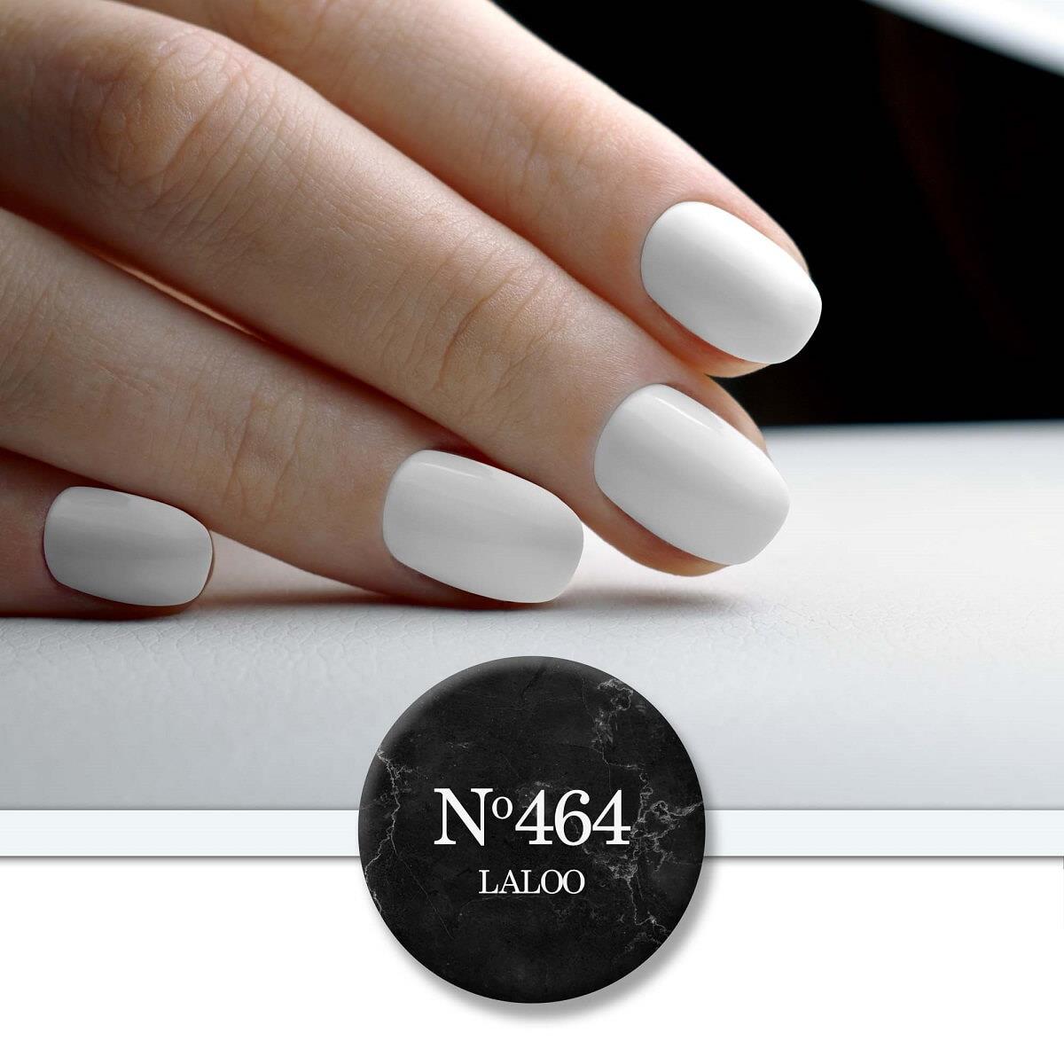 Semi-permanent Nail Polish 464 French white (translucent milky) Laloo 15ml