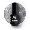 Semi-permanent Nail Polish 337 Silver glitter Laloo 15ml