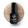 Ημιμόνιμο Βερνίκι 340 Bronze χρυσό με ψιλό glitter Laloo 15ml
