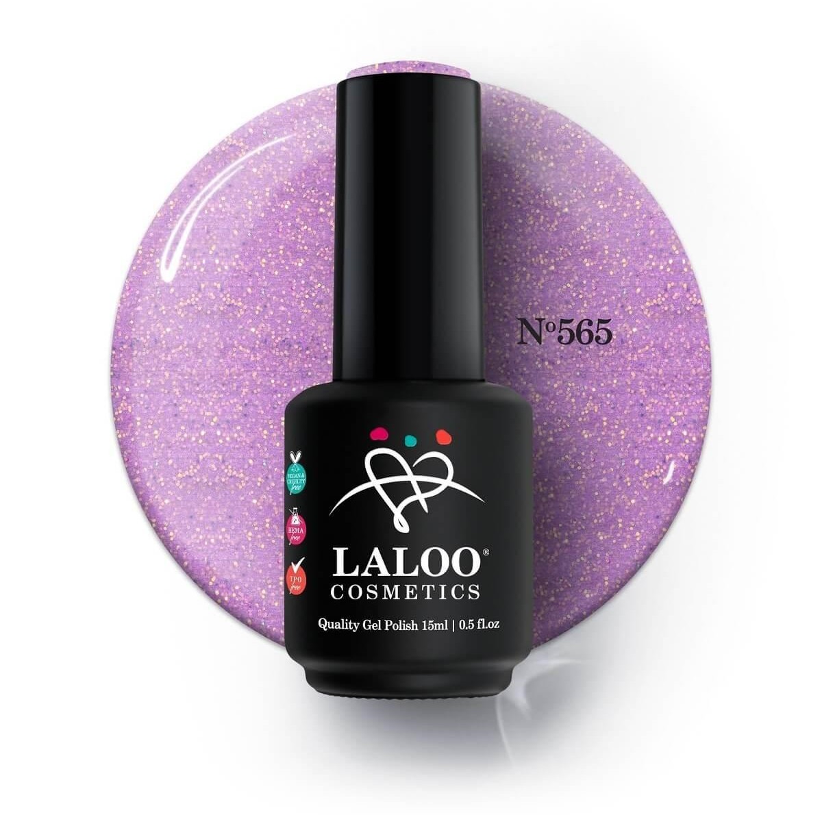 Ημιμόνιμο Βερνίκι 565 Till Death Laloo 15ml