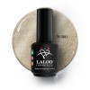 Semi-permanent Nail Polish 300 Light Gold glitter fine grain Laloo 15ml