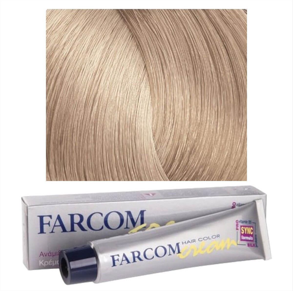Hair dye 112 light ultra nacre 60ml Farcom