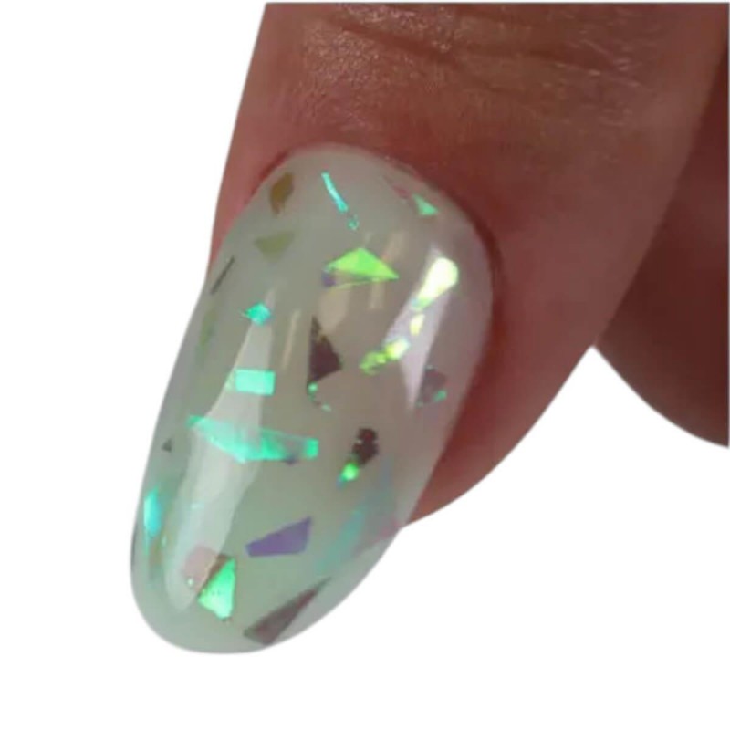 Aurora Flakes Laloo Nail Decorations