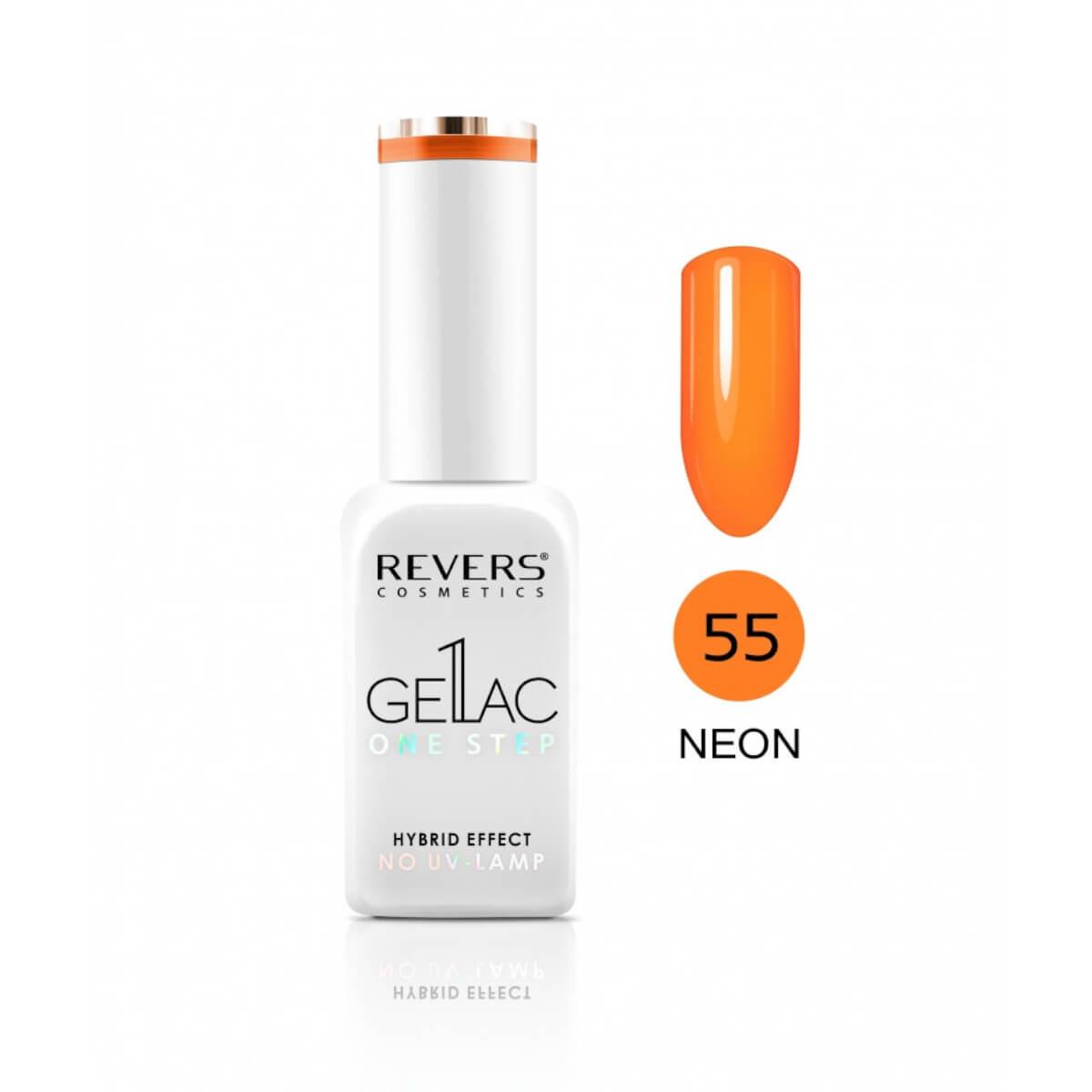 Βερνίκι Νυχιών Revers Hybrid Effect Gel Lack 55 10ml
