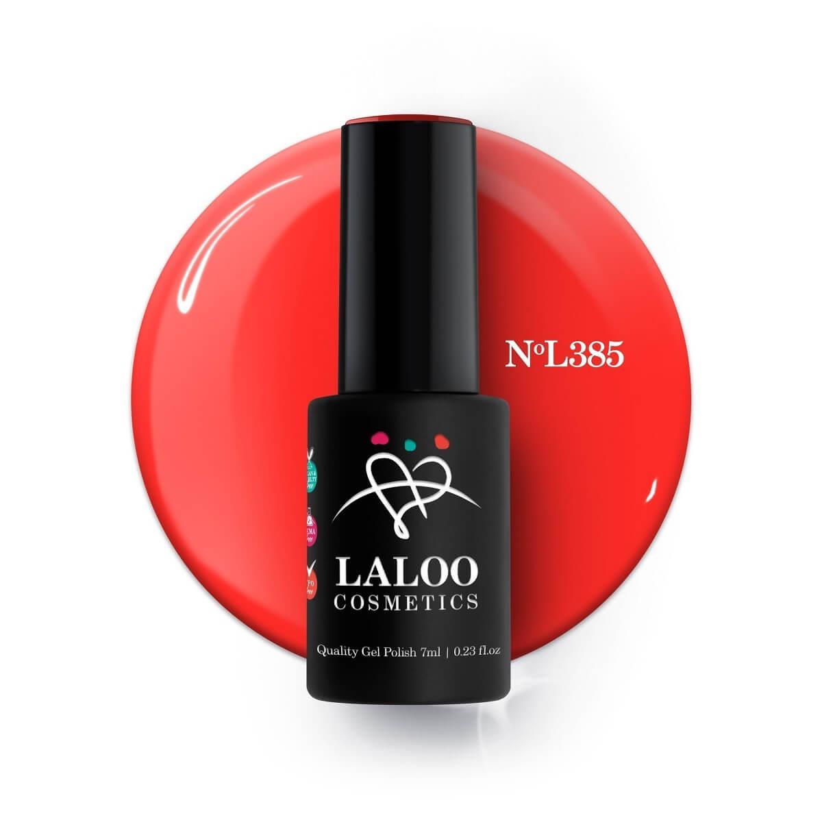 Semi-permanent Nail Polish 385 Neon Coral Laloo 7ml Semi-permanent Nail Polish 385 Neon Coral Laloo 7ml