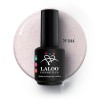 Semi-permanent Nail Polish 244 Pink-Nude with fuchsia pigment, light blue, white 15ml