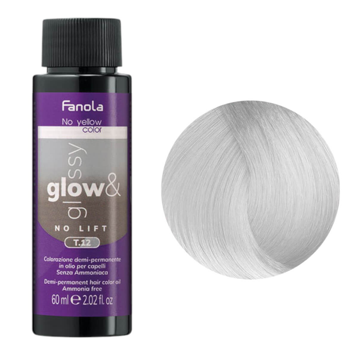 Fanola Glow & Glossy Toner T12 - 60 ml