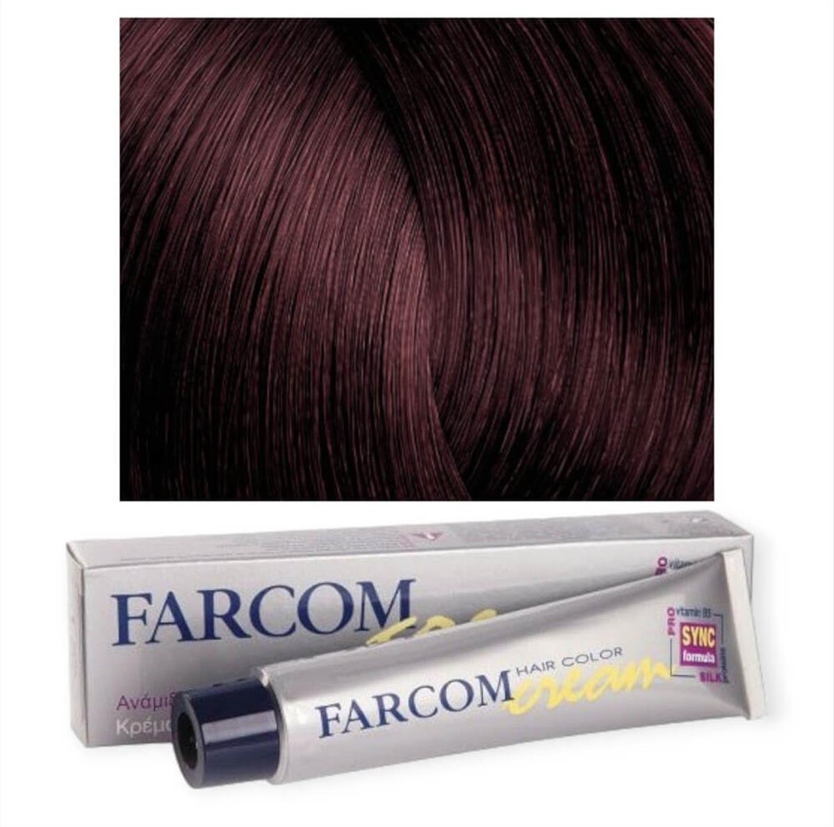 Hair dye 55 red brown 60ml Farcom
