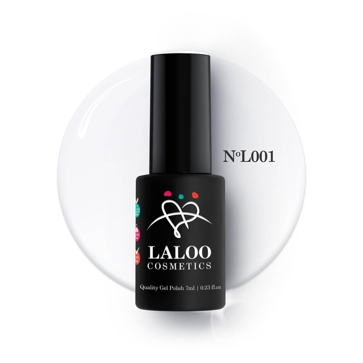 Ημιμόνιμο Βερνίκι L001 Ασβέστης Laloo 7ml