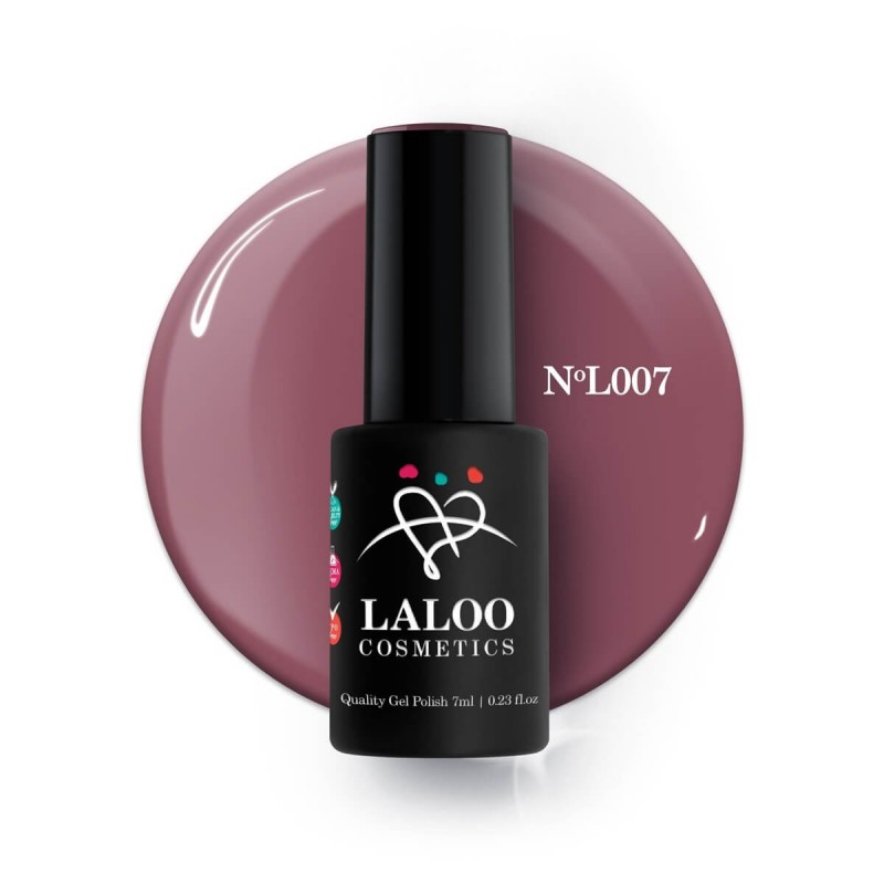 Semi-permanent Nail Polish L007 Rotten Apple Laloo 7ml