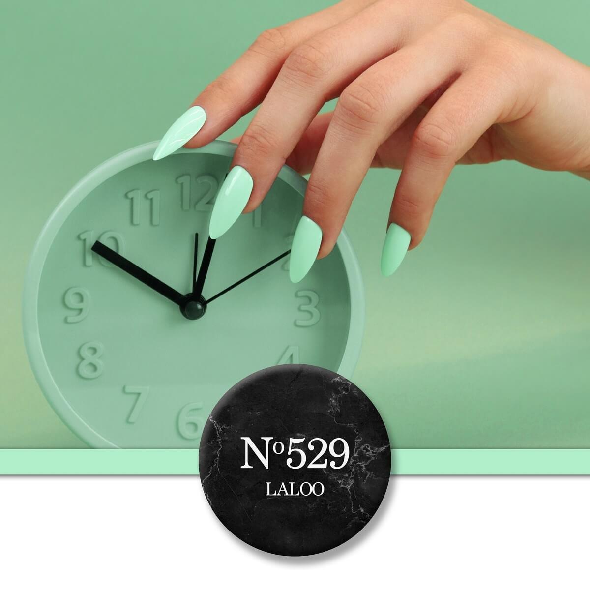 Ημιμόνιμο Βερνίκι 529 Palm Mint Laloo 7ml