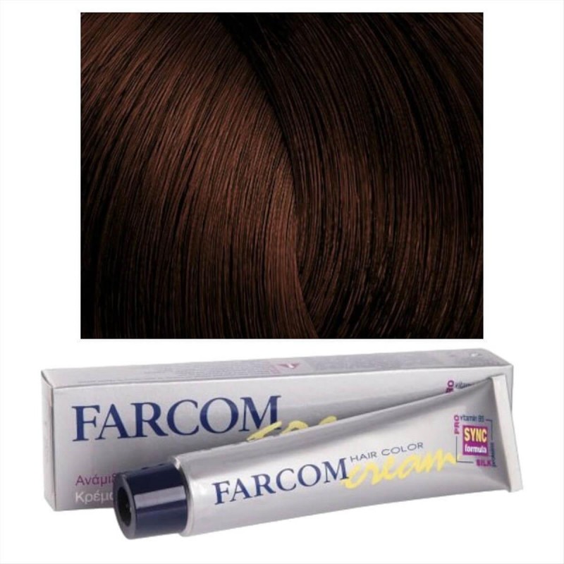 Hair dye 63 dark copper blonde 60ml Farcom