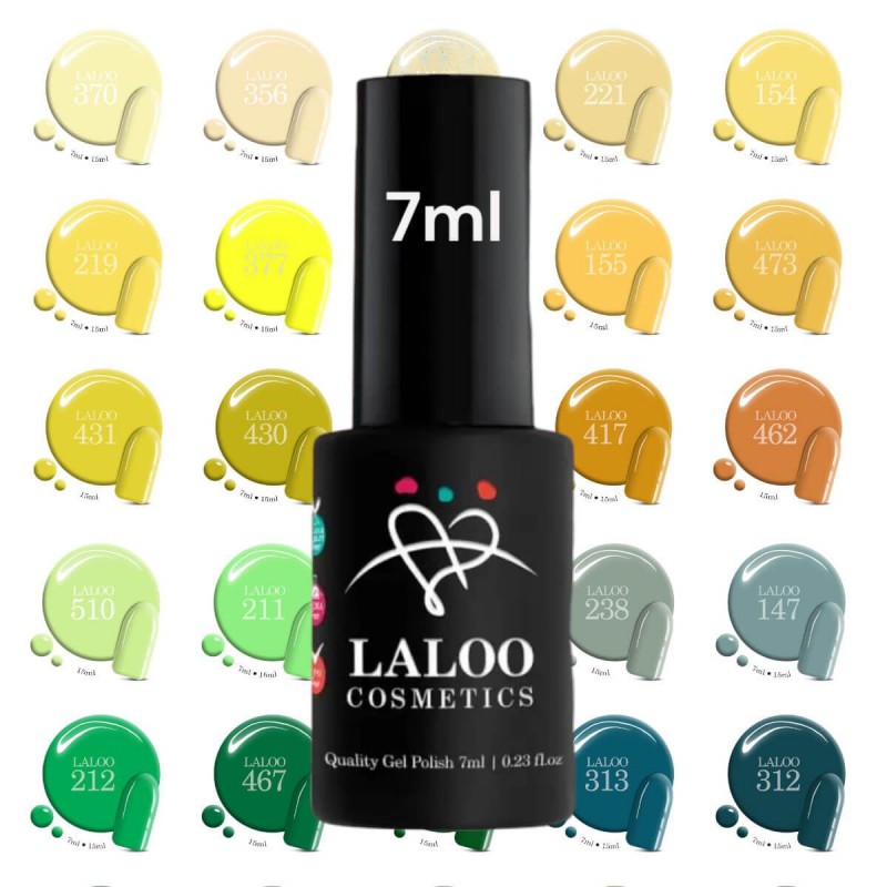 Ημιμόνιμο Βερνίκι Lime Twist Laloo 7ml