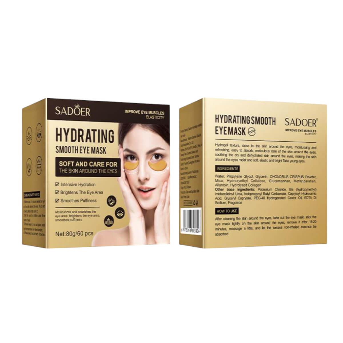 Hydrating Smooth Eye Mask Sadoer 60pcs