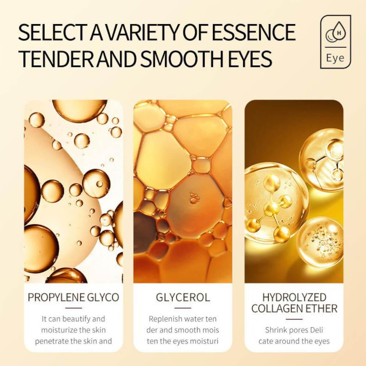 Hydrating Smooth Eye Mask Sadoer 60pcs