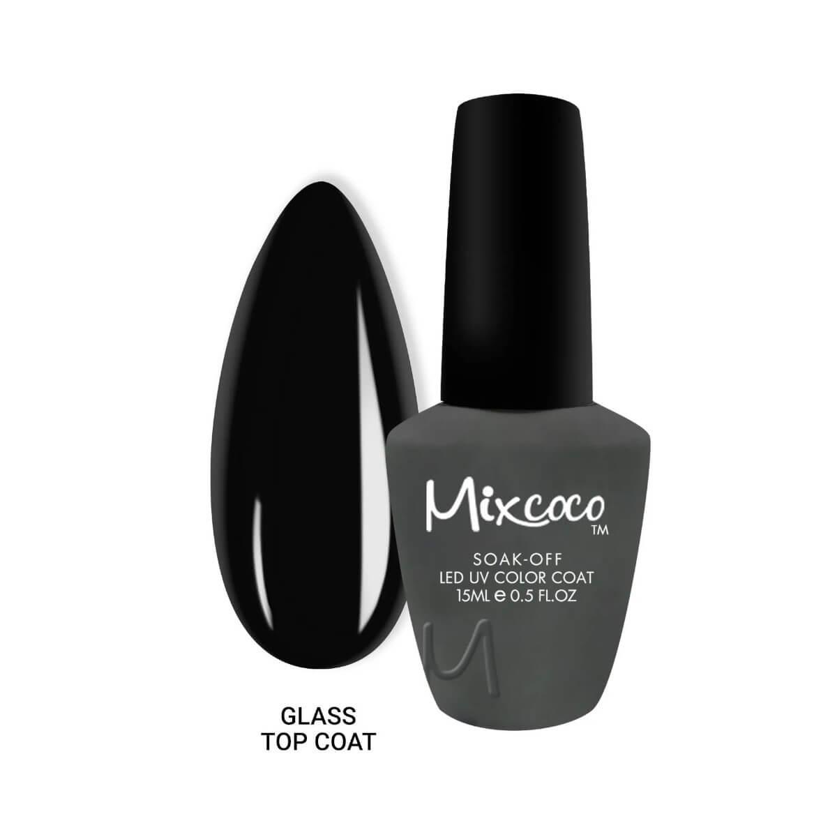 Glass Top Coat Mixcoco Hemma Free 15ml