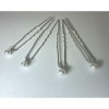 Decorative Pearl Hairpins 4pcs Decorative Pearl Hairpins 4pcs