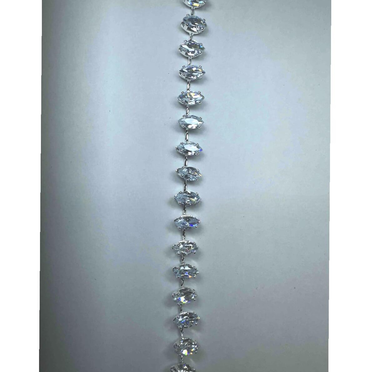 Αλυσίδα Μαλλιών με Στρας – Crystal Flow A24008