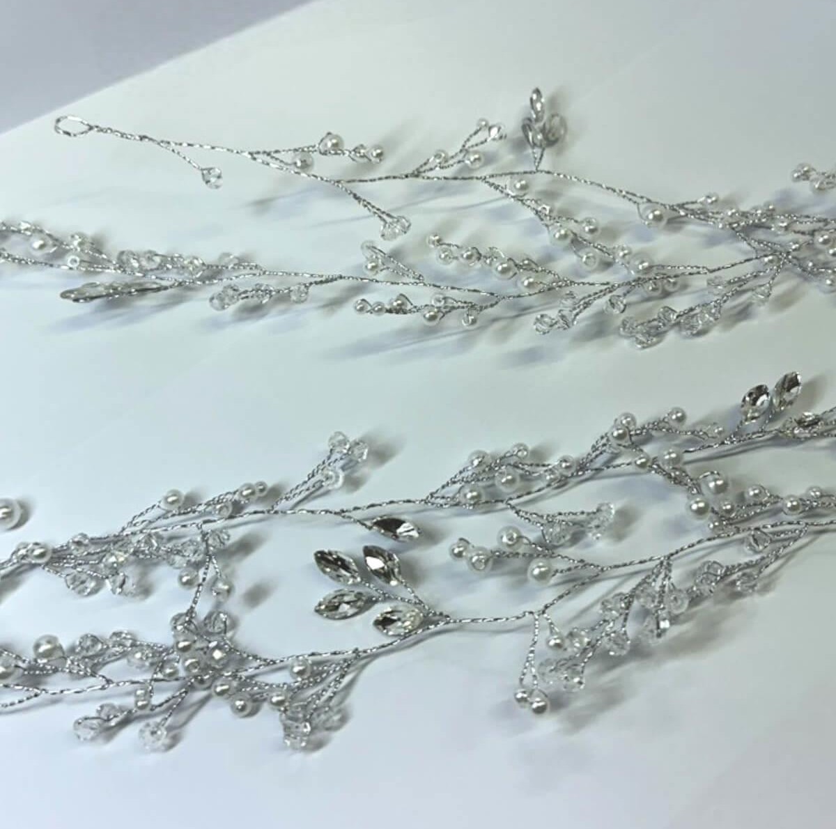 Νυφικό Διακοσμητικό με Πέρλα & Στρας – Flexi Sparkle A24020