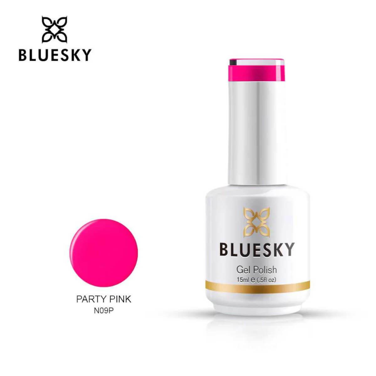 Bluesky Uv Gel Polish N09P Party Pink 15ml Bluesky Uv Gel Polish N09P Party Pink 15ml