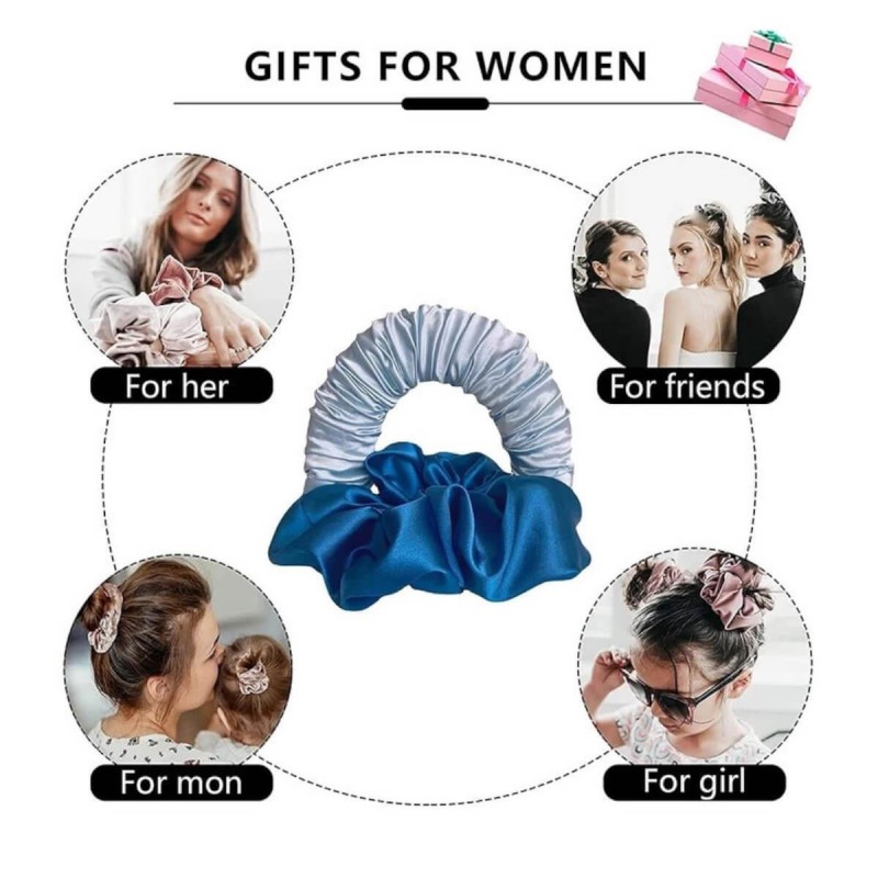 Scrunchie για heatless curls