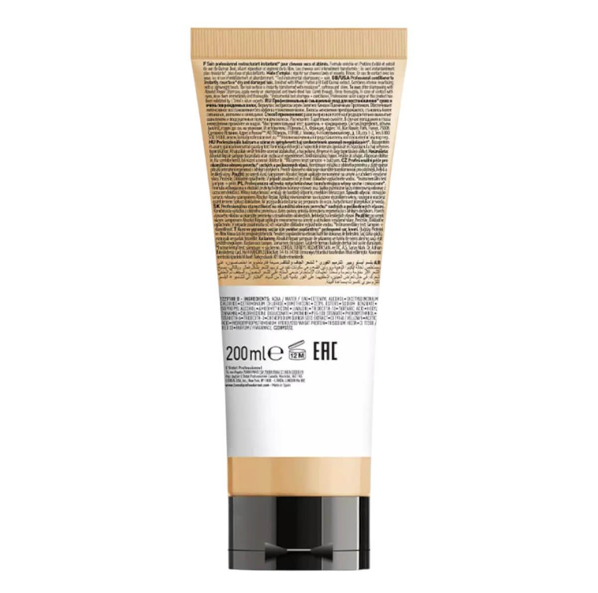 L'Oreal Absolut Repair Επαγγελματικό Conditioner Αναδόμησης Μαλλιών 200ml