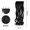 Συνθετική τρέσα μαλλιών HT1B Black