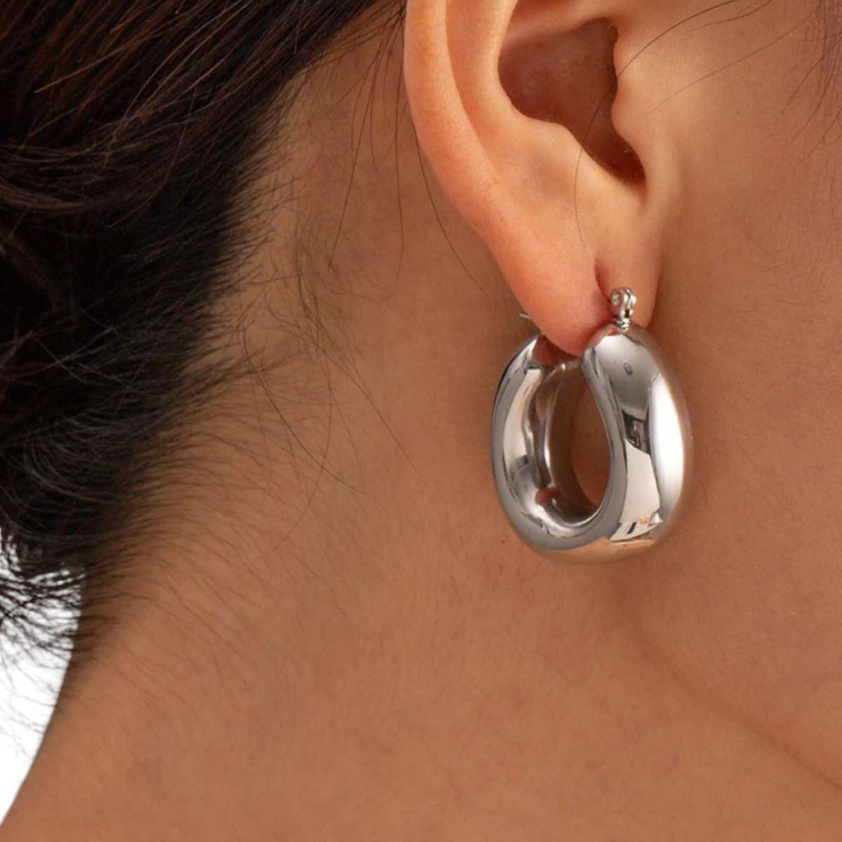 Women’s Steel Earrings A3350