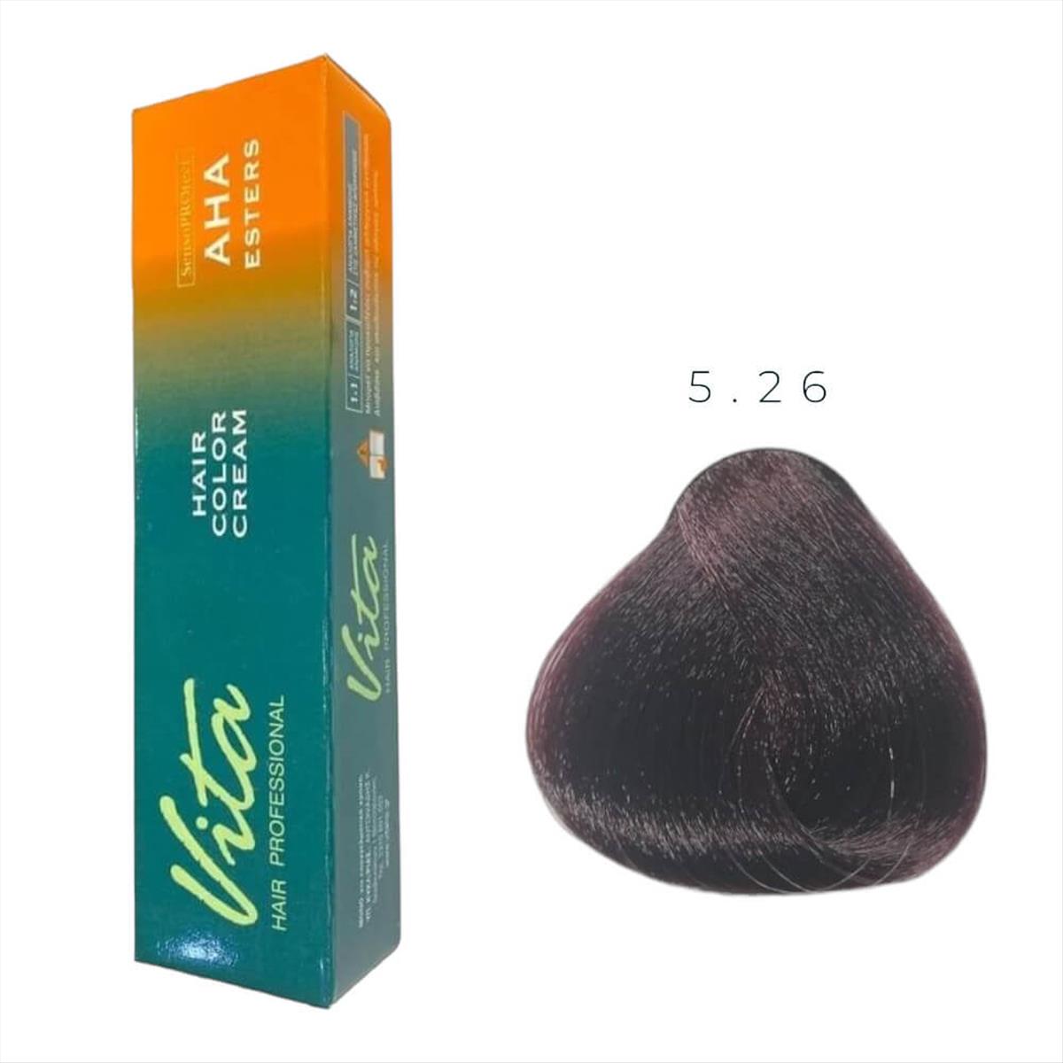 Dye Vita Hair Color 60 ml No 5.26